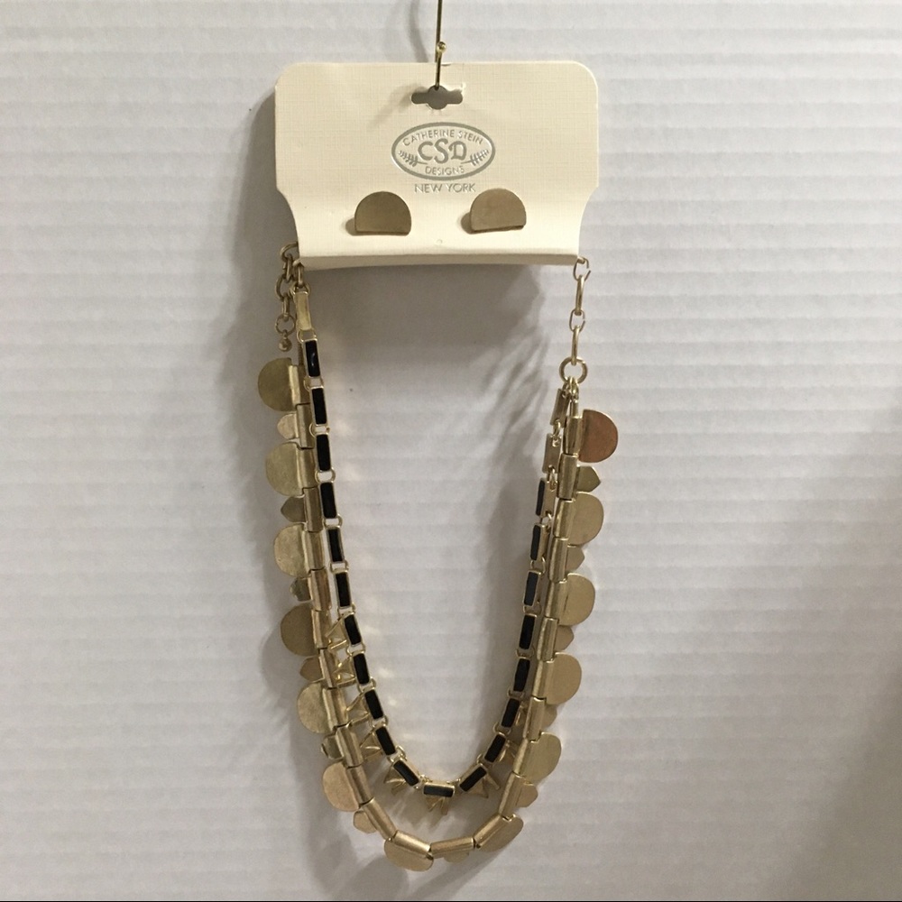 Catherine Stein necklace and earrings